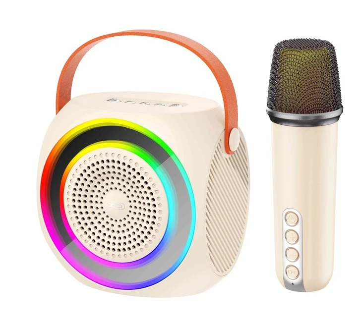 XO F42 Dazzling RGB Bluetooth Karaoke Stereo With Microphone